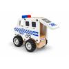Wooden Police Van Detail-2
