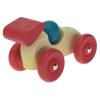 Small Wooden Retro Racing Car Red Detail