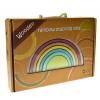 Wooden Rainbow Nesting Stacker Detail-Four