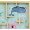 Wooden Sea Animal Labyrinth Detail