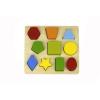 Wooden Shapes and Colours Puzzle Detail-3