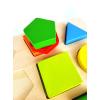 Wooden Shapes and Colours Puzzle Detail