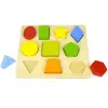 Wooden Shapes and Colours Puzzle