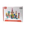 Wooden Stacking Stone Blocks 32 Piece Detail-6
