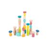 Wooden Stacking Stone Blocks 32 Piece Detail-3