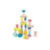 Wooden Stacking Stone Blocks 32 Piece Detail-2