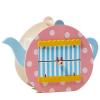 Wooden Teapot Cafe Play Set Detail-Three