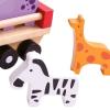 Wooden Toy Animal Transporter Detail-Two