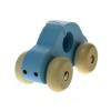 Simple Wooden Toy Car Blue Detail-2