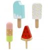 Wooden Ice Cream Popsicles Detail-Three