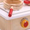 Wooden Toy Kitchen Stove Detail-Three