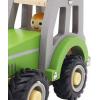 Wooden Toy Green Tractor Detail-Two