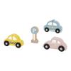 Wooden Transport Vehicles And Road Signs Set Detail-3