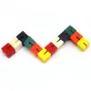 Wooden Twist And Lock Fiddle Blocks