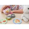 Tin Tea Set Woodland Fox 15 Piece Detail