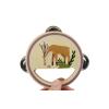 Tambourine Woodland Set of Four Detail-2