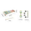 Xylophone Bell Maraca Music Set Blue Detail