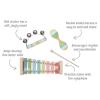 Xylophone Bell Maraca Music Set Blue Detail-4