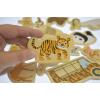 Fridge Magnets Zoo Animals Set 25 Piece Detail