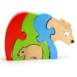Wooden Stacking Puzzle Bears