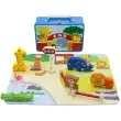 Zoo Playset in Tin Case