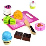 Wooden Cake Cutting Set