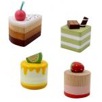 Wooden Toy Cake Set