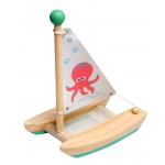 Wooden Toy Catamaran
