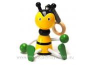 Wooden Toys Bouncing Bumble Bee