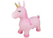 Bouncy Ride On Pink Unicorn