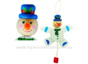 Christmas Jumping Jack Snowman