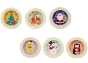 Christmas Maze Ball Game Set of Six