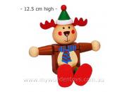 Christmas Wooden Bendable Reindeer