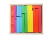 Cuisenaire Rods in Wooden Box