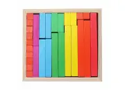 Cuisenaire Rods in Wooden Box
