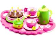 Djeco Wooden Birthday Tea Party Set