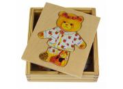 Dressing Bear Girl Puzzle