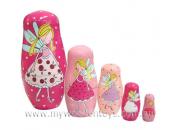 Baboushka Russian Fairy Nesting Dolls