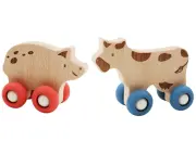 Farm Wheels Cow and Pig
