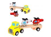 Helicopter Carrier Truck Wooden