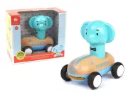 Light Sound Wood and Plastic Press Go Elephant