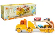 Light Sound Wood and Plastic Car Carrier