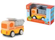 Light Sound Wood and Plastic Friction Dump Truck
