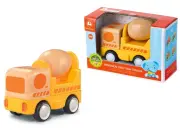 Light Sound Wood and Plastic Friction Truck Mixer