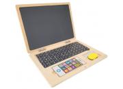 Magnetic Wooden Laptop Chalkboard