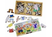 Mix Match Dressing Koala Family