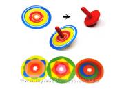 Multi Top Wooden Spinning Top