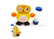 Owl Tooth Brush Timer Yellow