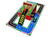 Wooden Racing Car Set Carry Case