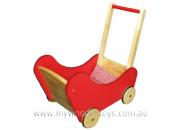 Wooden Toy Doll Buggy Pram